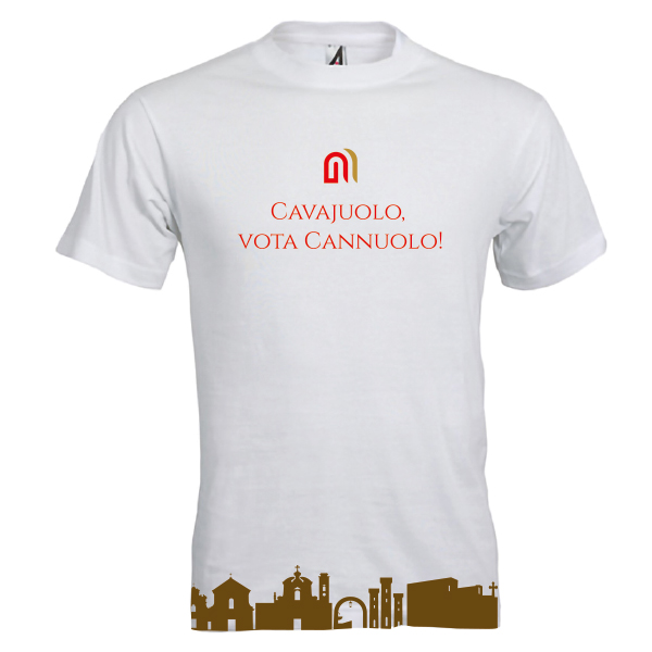 T-Shirt Cavajuolo Vota Cannuolo